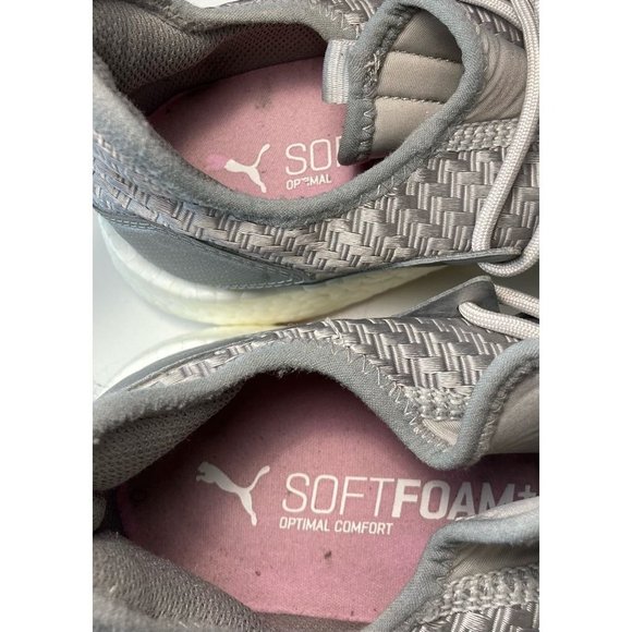 Puma Womens Nrgy Neko Cosmic Running Shoes Gray 192360-03 Textile Lace Up 10M - Picture 5 of 10